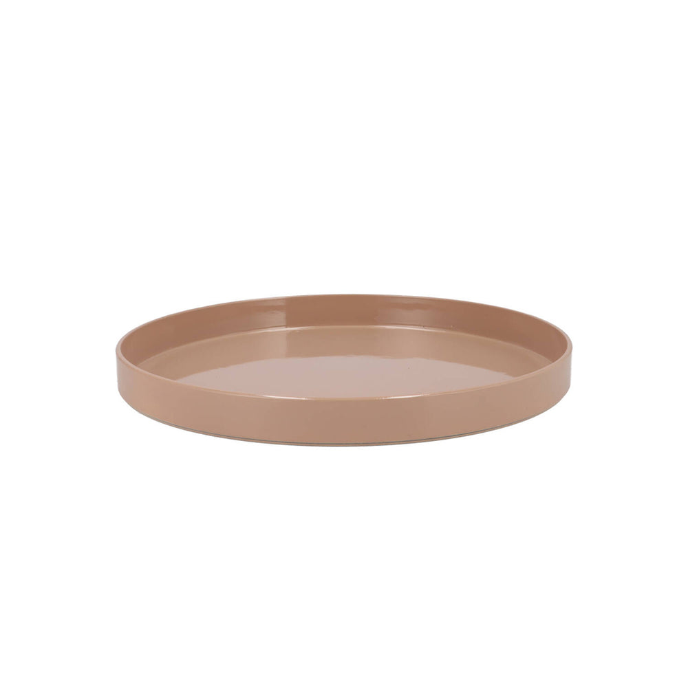 Pink Melamine Tray (22 cm)