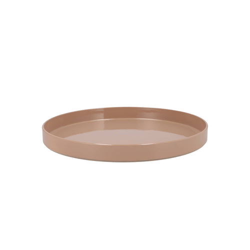 Pink Melamine Tray (22 cm)