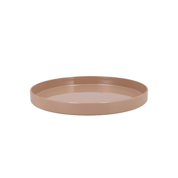 Pink Melamine Tray (22 cm)
