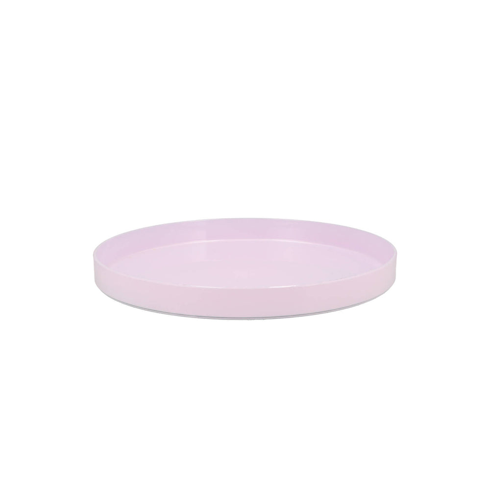 Lilac Melamine Tray (22 cm)