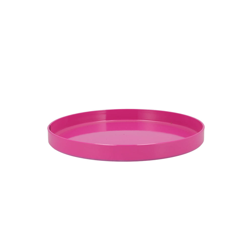 Fuchsia Melamine Tray (22 cm)