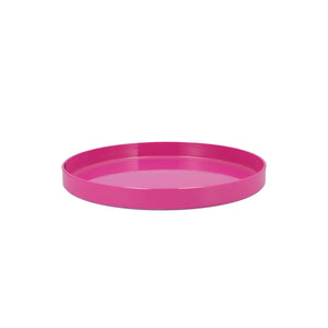 Fuchsia Melamine Tray (22 cm)