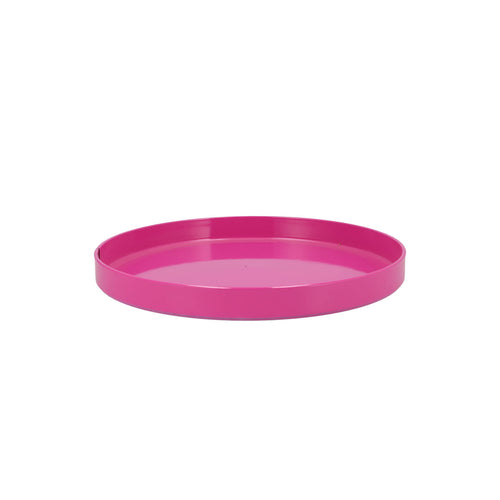 Fuchsia Melamine Tray (22 cm)