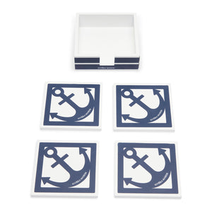 RM Anchor Coasters 4 Pcs