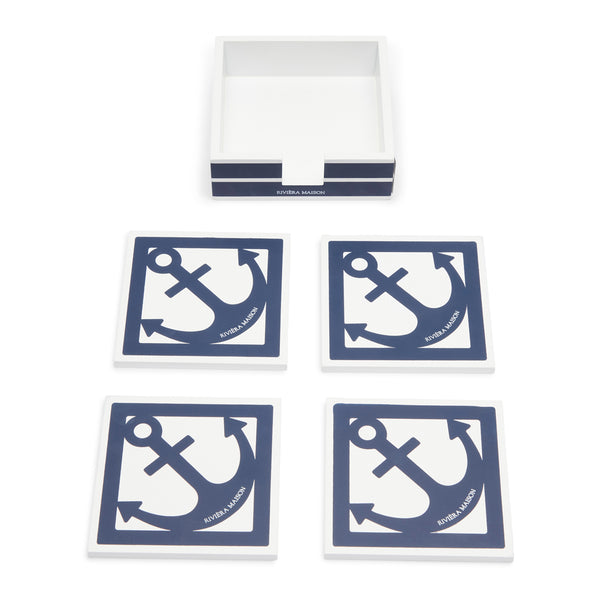 RM Anchor Coasters 4 Pcs