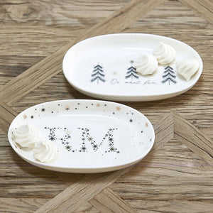 RM christmas plate 2 pcs l18cm