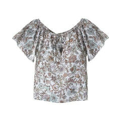 Floral top M