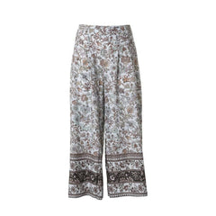 Floral pants M