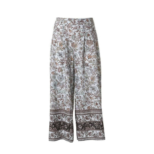 Floral pants M