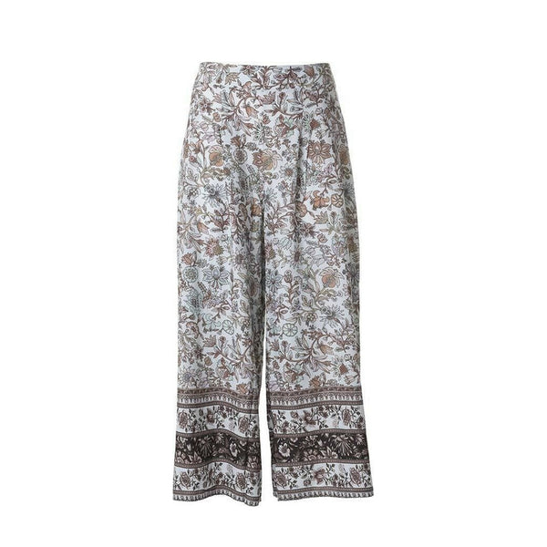 Floral pants M