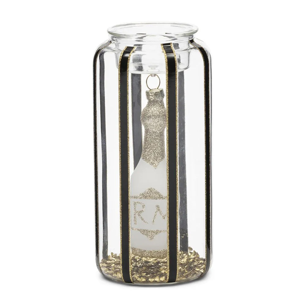 RM fillable sparkling votive h15.5cm