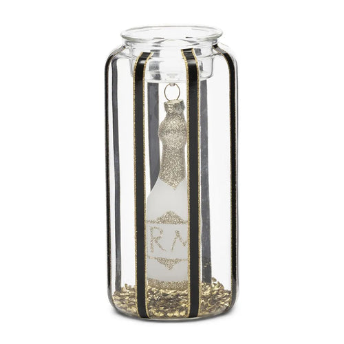 RM fillable sparkling votive h15.5cm
