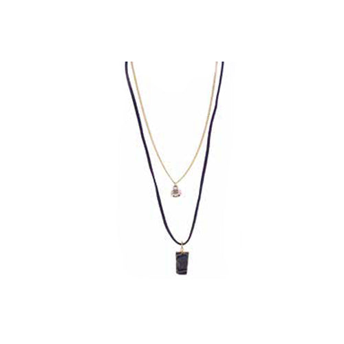 Necklace blue & purple