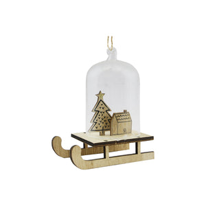 Wood Sledge With Cloche