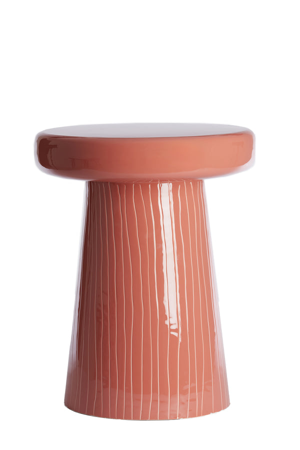 Side table Ø41x51 cm NUNOA coral