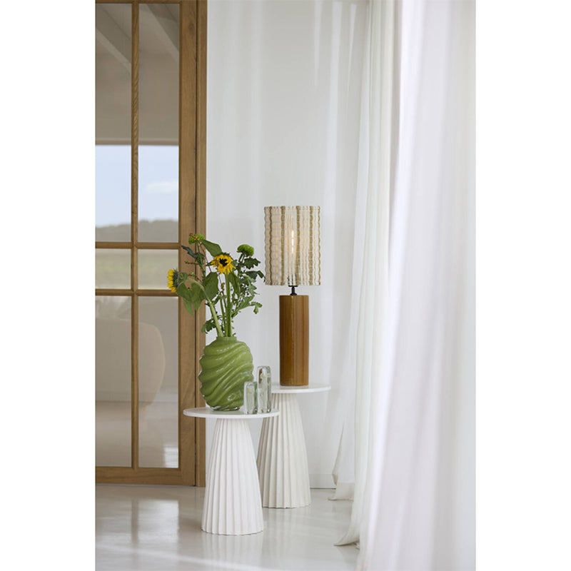 Side table Ø40x51 cm VEGLIA cream