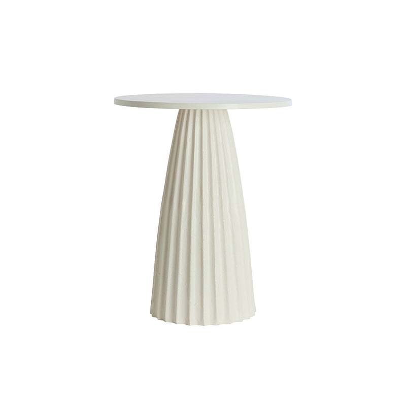 Side table Ø45x56 cm VEGLIA cream