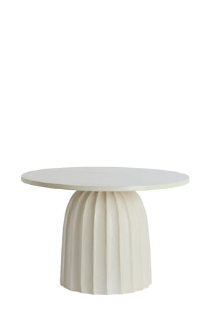 Side table Ø60x38 cm VEGLIA cream