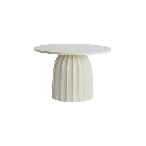 Side table Ø60x38 cm VEGLIA cream