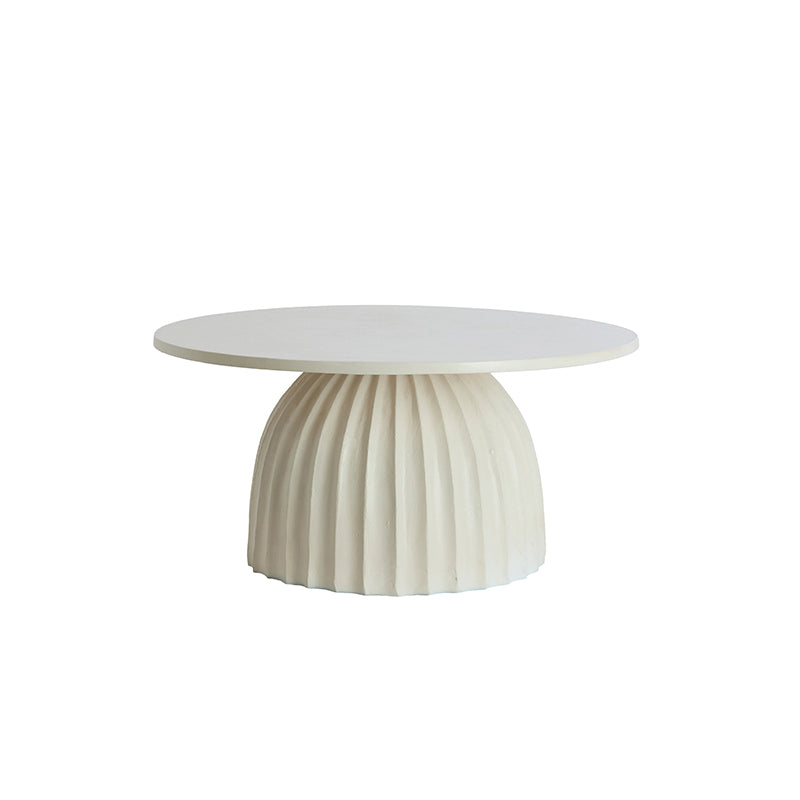 Side table Ø70x33,5 cm VEGLIA cream