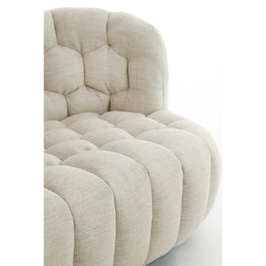 Amara Cream Sofa (200 cm)