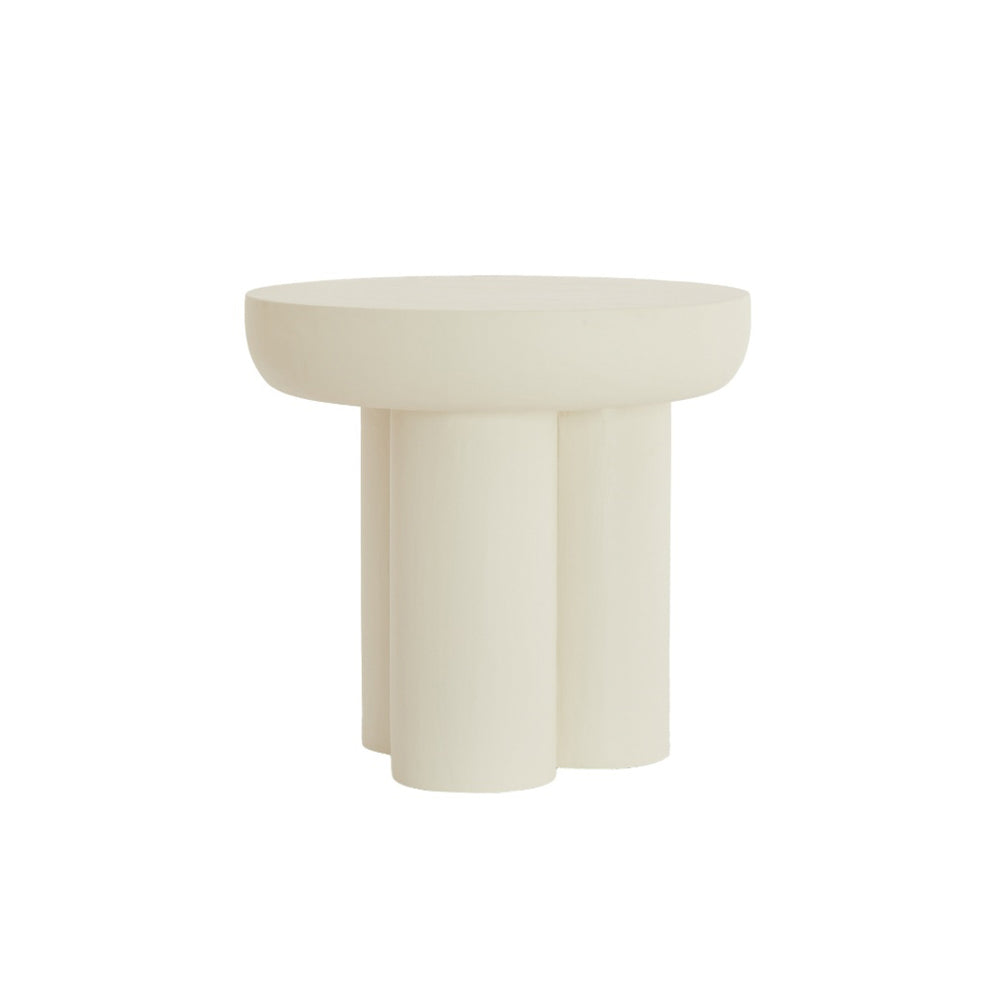 Mizuho Cream Side Table (50cm)