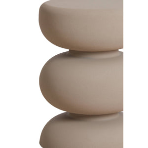 Kobodo Matt Cream Side Table (46cm)