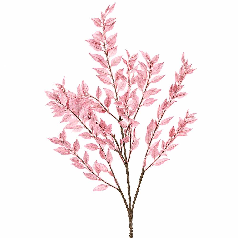 Ruscus spray, 50 cm, pink, 24/192