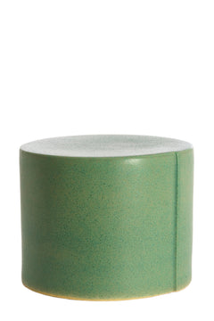 Side table Ø42x34 cm CHULILLA ceramics matt green