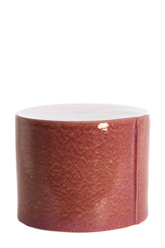 Side table Ø42x34 cm CHULILLA ceramics dark pink