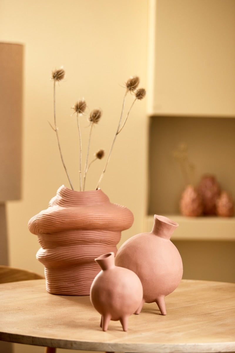 Bugibba Matt Terra Deco Vase (29cm)