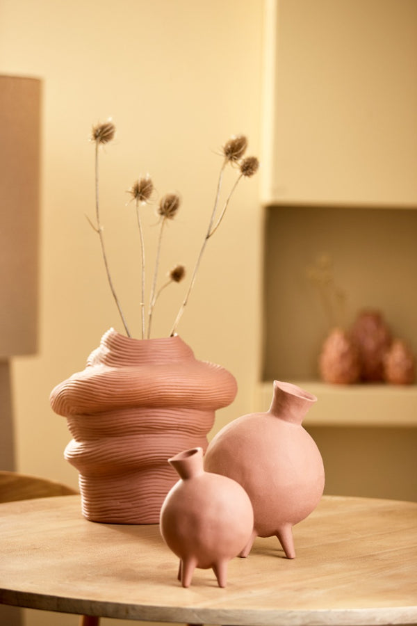 Bugibba Matt Terra Deco Vase (29cm)
