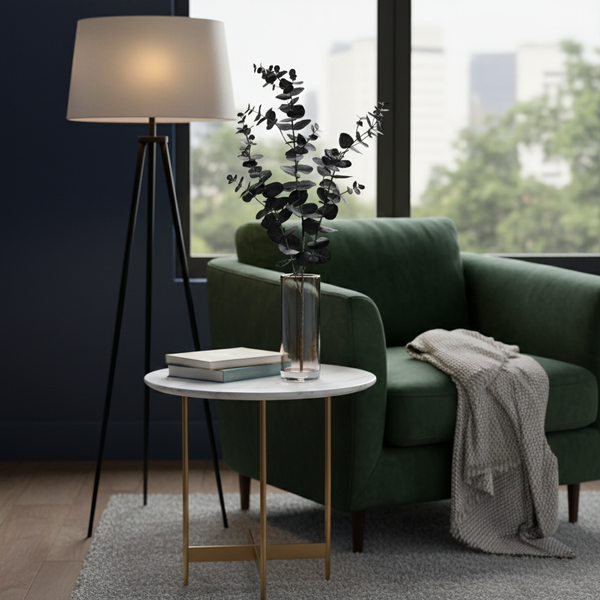 Black Eucalyptus Branch (102 cm)