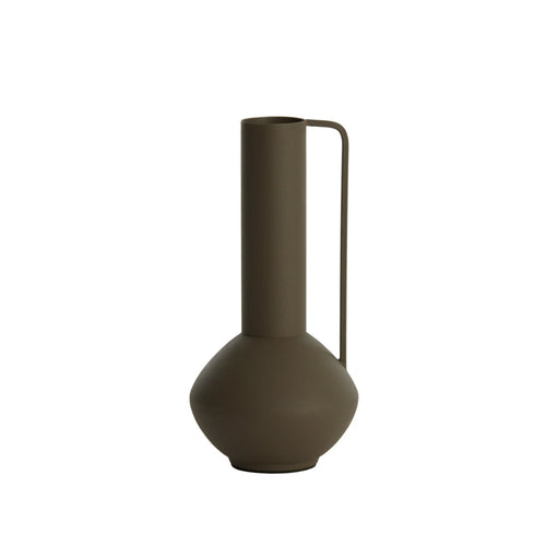 Panzano Matt Brown Deco Vase (28cm)