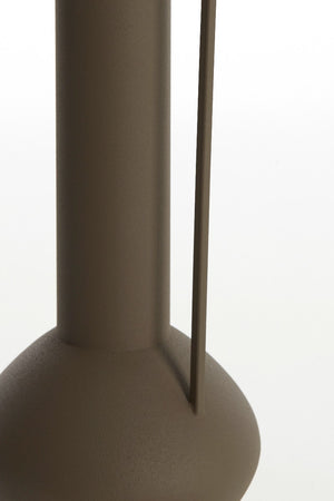 Panzano Matt Brown Deco Vase (28cm)
