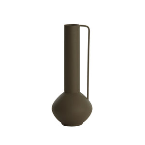 Panzano Matt Brown Deco Vase (33cm)