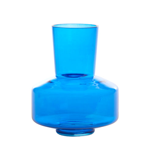 Tylor Blue Glass Vase (26 cm)