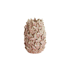 Vase deco Ø17x26 cm MARIPOSA ceramics pink