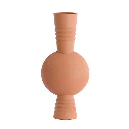 Kavansi Matt Terra Pink Deco Vase (54.5 cm)