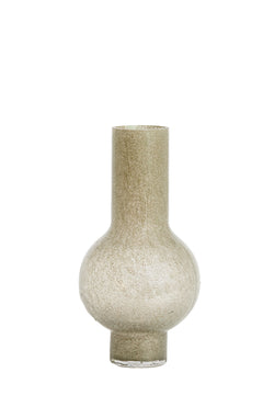 Vase Ø25x48,5 cm LAZARO glass grey-green