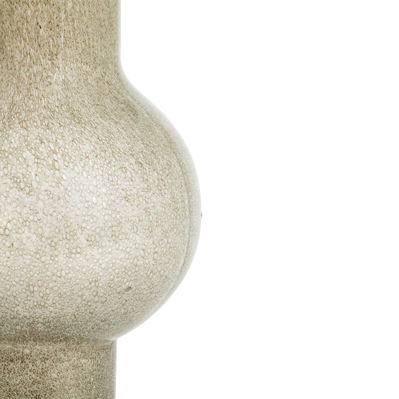 Vase Ø25x48,5 cm LAZARO glass grey-green