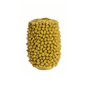 Vase deco Ø31,5x45 cm ANABELA ceramics olive green-brown