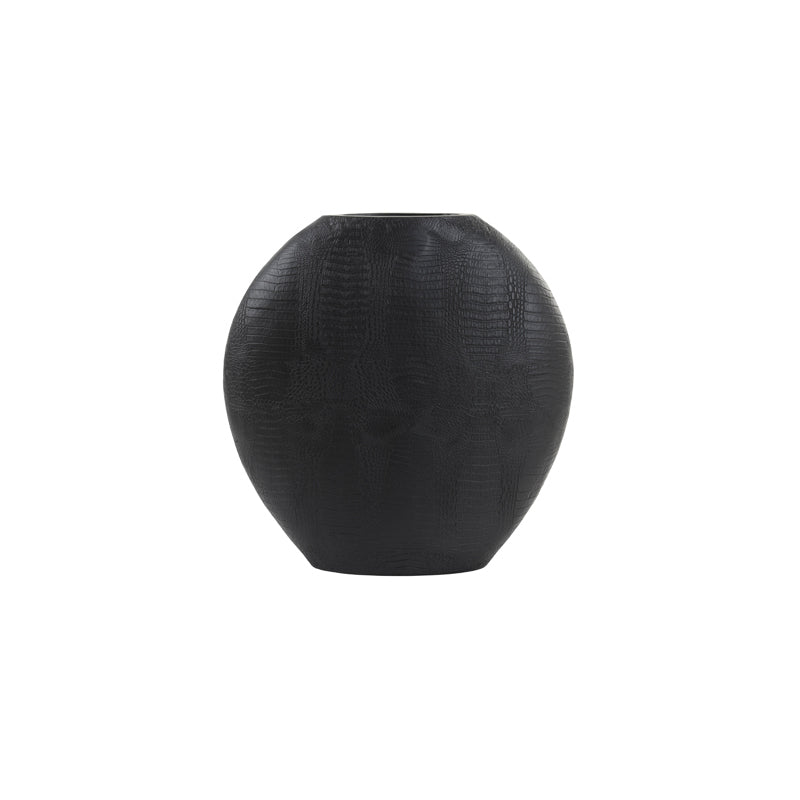 Vase deco 50x15x50 cm SKELD black