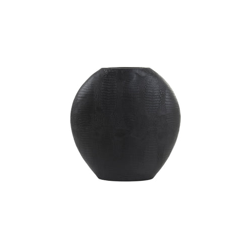 Vase deco 50x15x50 cm SKELD black