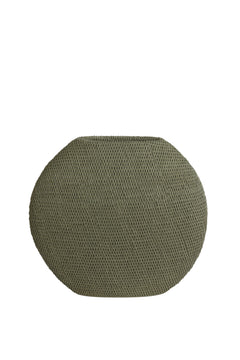Vase deco 40,5x14,5x36,5 cm MASHABA green grey