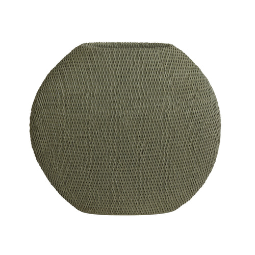 Vase deco 40,5x14,5x36,5 cm MASHABA green grey