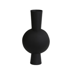 Kavandu Matt Black Deco Vase (40 cm)
