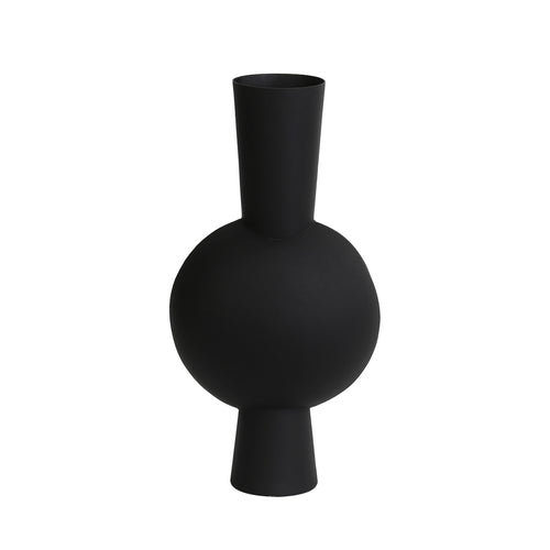 Kavandu Matt Black Deco Vase (40 cm)
