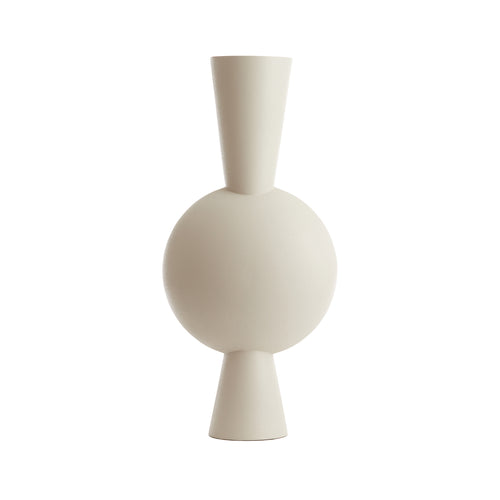 Kavandu Cream Deco Vase (81 cm)