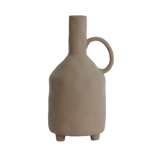 Jonai Ceramics Matt Brown Deco Vase (35 cm)